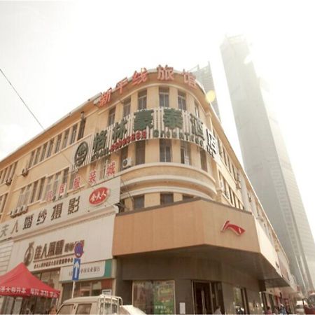 Greentree Inn Liaoning Dalian Railway Station South Shengli Square Express Hotel Exteriér fotografie
